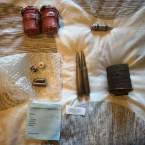 The items seized by Border Force.