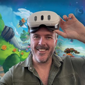 Richard Eastes, co-founder of Toast Interactive, says VR games take “game play to the next level”.