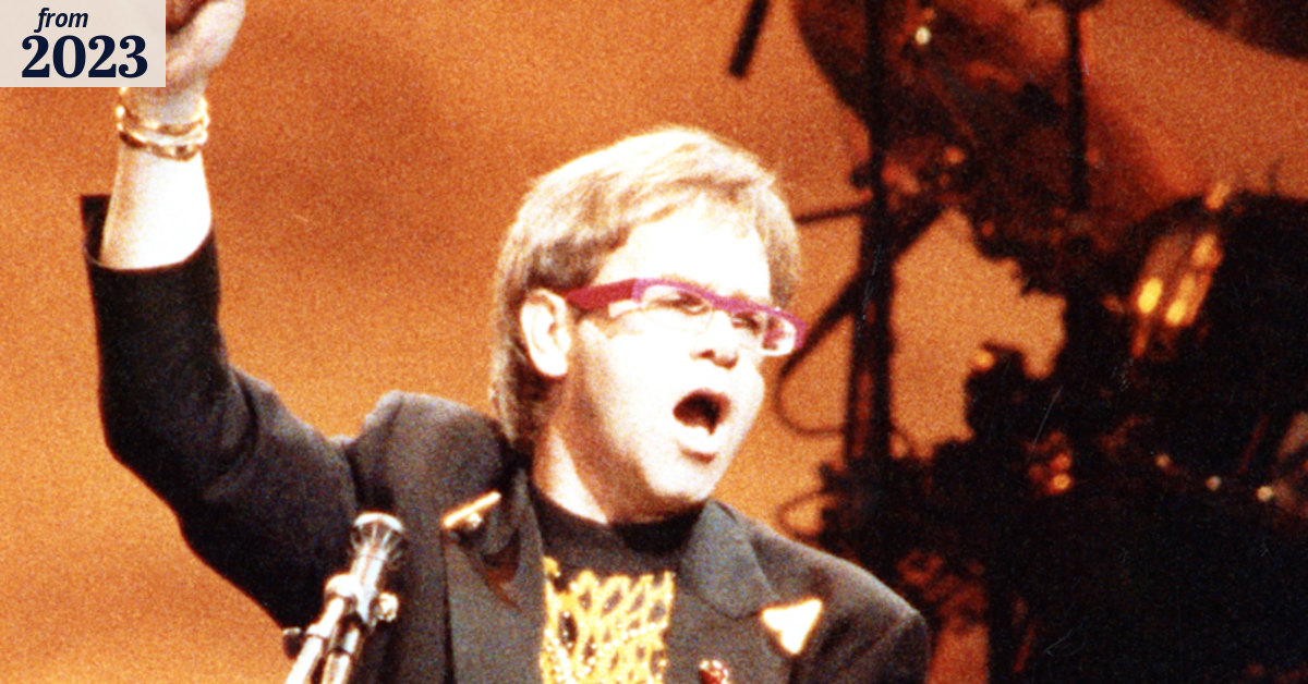 From the Archives, 1993: Pest control called in to save Elton John concert
