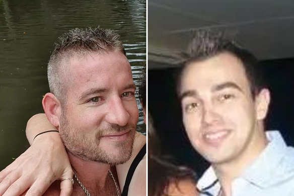 The missing miners have been identified as 
Dylan Langridge and Trevor Davis.