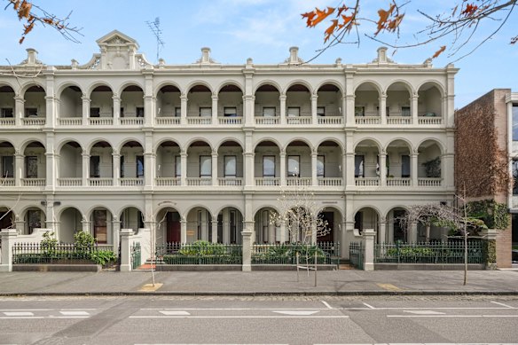 Student accommodation at 103-105 Drummond Street, Carlton.