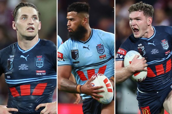 Cam Murray, Payne Haas and Liam Martin would make an Origin merit squad, but how many other Blues?