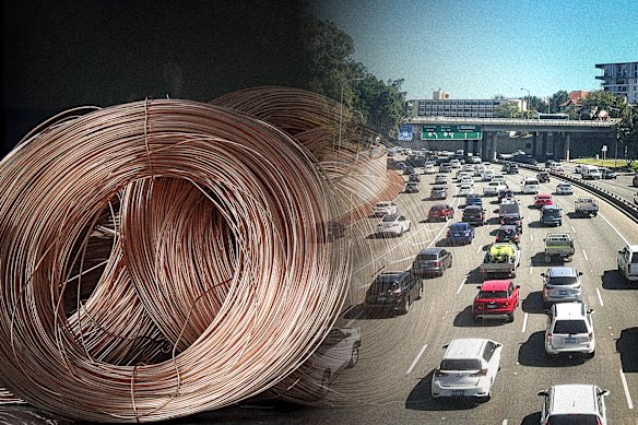 Copper cable, Main Roads WA, copper theft, Western Australia, Perth, Perth roads. Picture: WAtoday