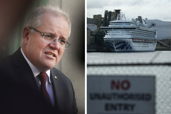 Prime Minister Scott Morrison says his government is co-operating with an inquiry into the spread of COVID-19 from the Ruby Princess.