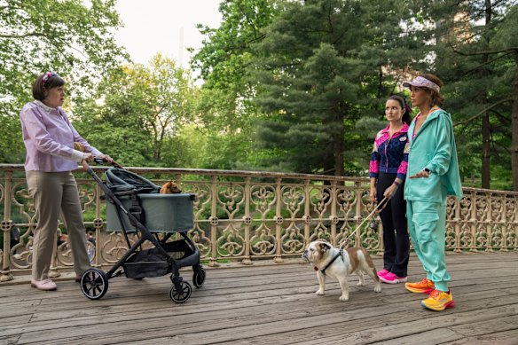  Kristin Davis and Nicole Ari Parker provide the comic zing for season three of And Just Like That...