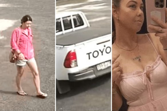 Police have released images of Tayla Spies and her Hilux, missing from the Dalby-Roma area.