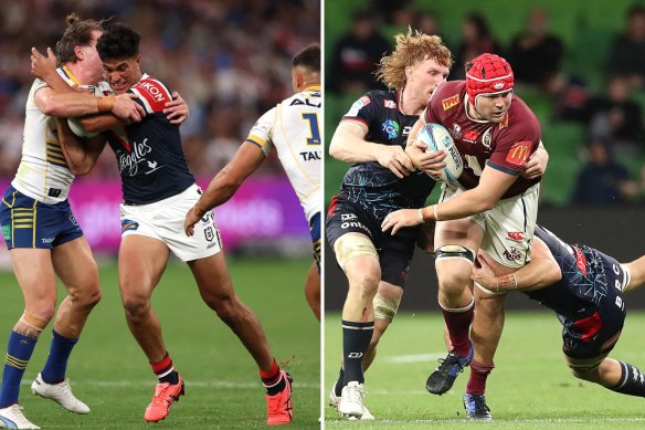 Joseph Suaalii’s $1.6 million deal to switch to rugby union could have an impact at Ballymore, with the Reds scrambling to retain last season’s player-of-the-year, Harry Wilson.

