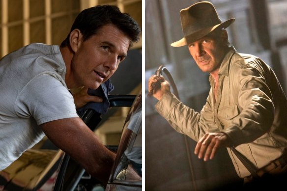 Tom Cruise and Harrison Ford are still reprising roles in Mission Impossible and Indiana Jones. 