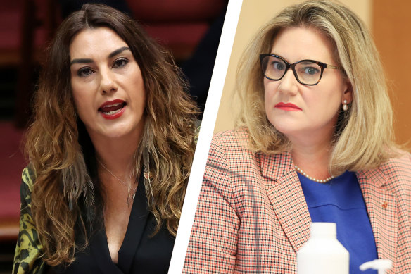 Greens senator Lidia Thorpe has apologised to Liberal senator Hollie Hughes. 