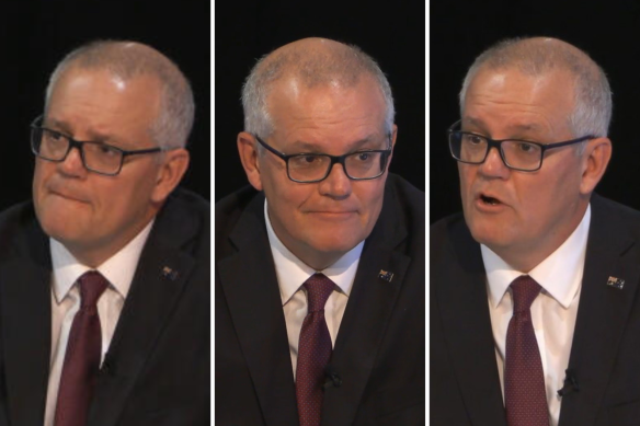 Former prime minister Scott Morrison appearing at the royal commission into the robo-debt scheme.
