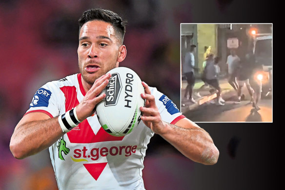 Corey Norman’s teammates have condemned the NRL’s decision to punish the Dragons star for his involvement in a street brawl. 
