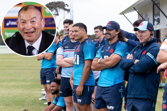 Eddie Jones will be keeping a close eye on Waratahs players. 