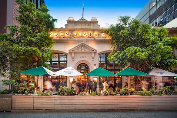 The Zagame hospitality empire sold well-known CBD venue Garden State Hotel late last year. 