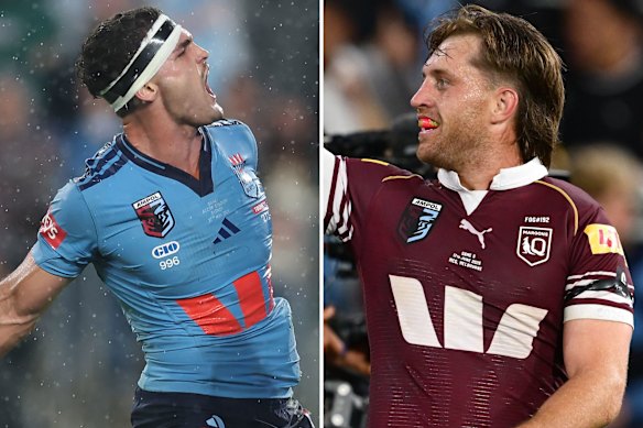 Nathan Cleary and Cameron Munster have very different histories in State of Origin deciders.