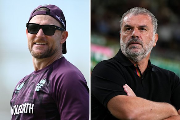 Brendon McCullum and Ange Postecoglou. Cut from the same cloth?