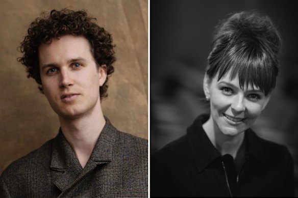 Choreographer Robert Binet and theatre maker Devon Healey. Both are Canadians based in Toronto. 