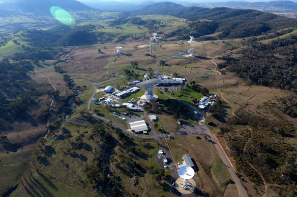 The Deep Space Communication Complex in Canberra.