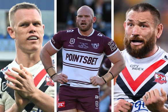 Matt Lodge, the $1000-a-week Manly train-and-trialist, will clash with Roosters $1.45m pairing Jared Waerea-Hargreaves and Lindsay Collins.