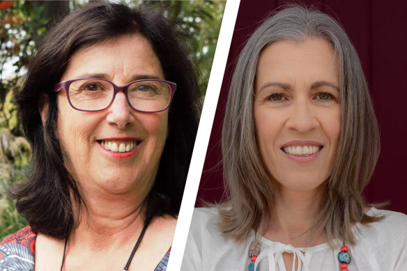 Sarah Russell and Despi O’Connor are both running as independents in the seat of Flinders.