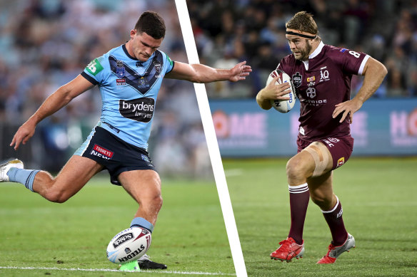 Nathan Cleary can expect plenty of pressure from Christian Welch.