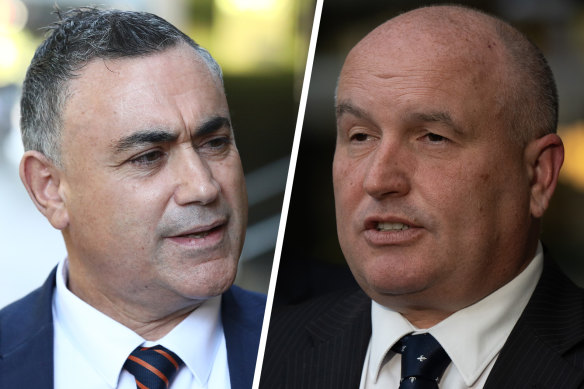 Transport Minister David Elliott had urged former deputy premier John Barilaro to withdraw from the job.