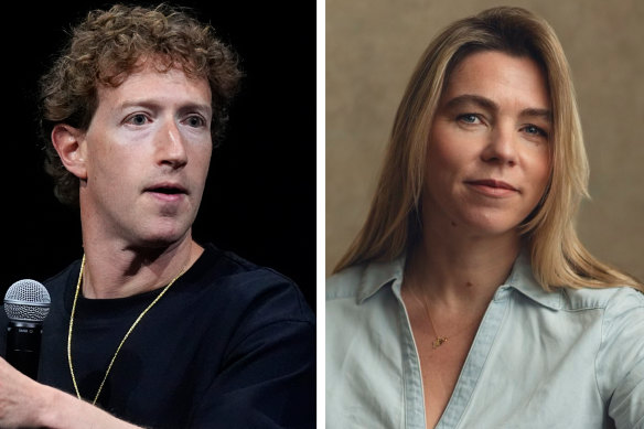 Whole countries fall prey to Facebook CEO Mark Zuckerberg (left) and its former chief operating officer Sheryl Sandberg in “Careless People” by Sarah Wynn-Williams (right), the author and ex-Facebook executive behind new book “Careless People”. 