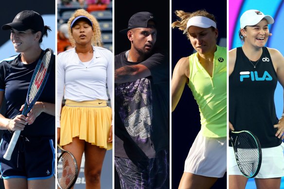 Some of the high-profile players who won’t be playing at this year’s Australian Open.