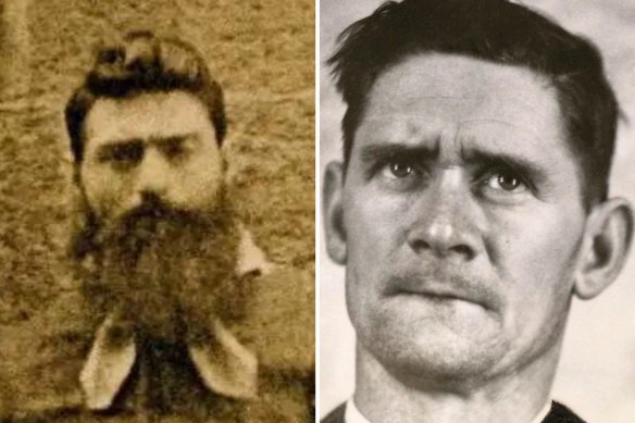 Ned Kelly and Ronald Ryan.