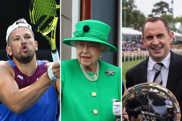 Tennis star and Australian of the Year Dylan Alcott and Winx trainer Chris Waller are among a group of 10 “everyday” Australians invited to travel to London for the Queen’s funeral.