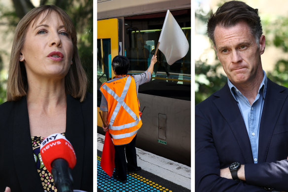 Transport Minister Jo Haylen and Premier Chris Minns tried to prevent rail workers going on strike over Christmas.