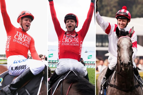Kerrin McEvoy won three of the first four Everests, on Redzel (2017 and 2018) and Classique Legend (2020).