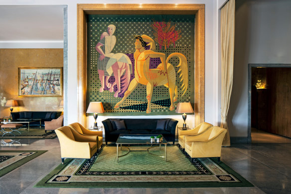 Home to one of the city’s most spectacular private art collections.