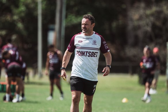 Manly’s new head of performance Jon Clarke has worked under Eddie Jones with the England and Australia rugby teams.