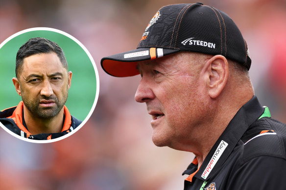 Benji Marshall and Tim Sheens.