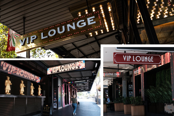 Sydney’s pubs have long used the phrase “VIP Lounge” as code for poker machines.