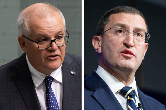 Former prime minister Scott Morrison and former shadow attorney-general Julian Leeser both spoke up about the Voice to parliament. 