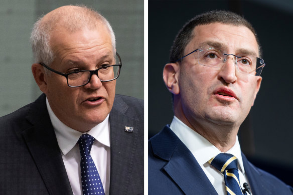 Former prime minister Scott Morrison and former shadow attorney-general Julian Leeser both spoke up about the Voice to parliament.