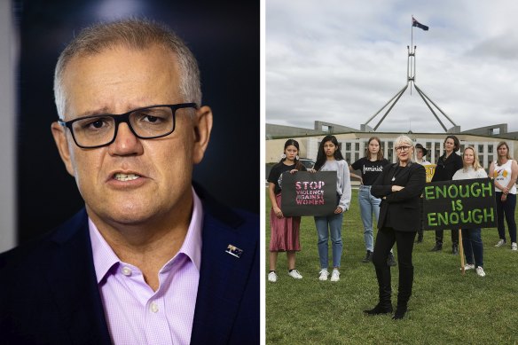 Prime Minister Scott Morrison has issued an open invitation for a delegation from the Women’s March 4 Justice to meet with him in Canberra but has refused to address Monday’s planned rally in person. 