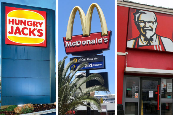 Hungry Jack's, McDonald's and KFC may close dining rooms across the country, but keep drive-thrus open.