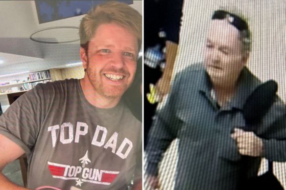 Queensland police are seeking information on the whereabouts of David Ibels (left) and Barry Cokley (right), who went missing under different circumstances.