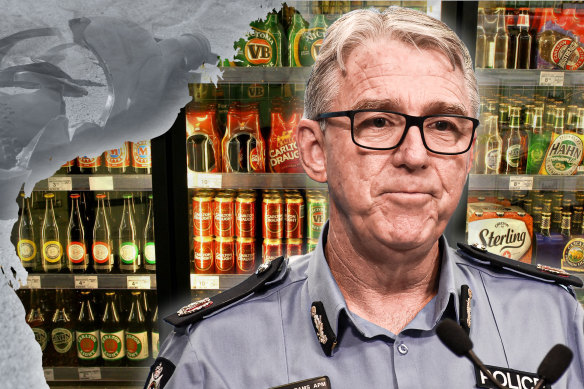In a letter sent in August, WA Police Deputy Commissioner Allan Adams requested Chopping look at towns across the Kimberly, Pilbara, Mid West and Goldfields for enhanced booze restrictions.