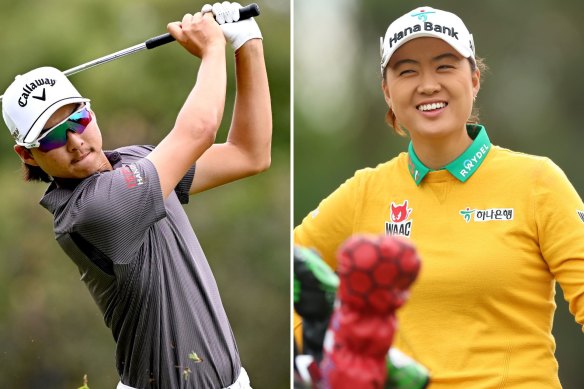 Min Woo and Minjee Lee will represent Australia at Paris 2024.