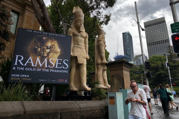 The Ramses exhibition is at the Australian Museum until May.