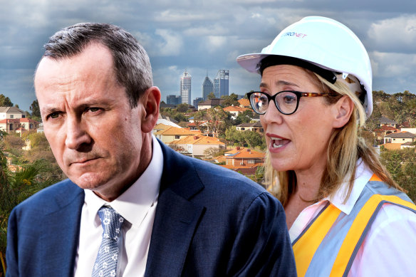 Mark McGowan and Rita Saffioti announced significant planning reforms on Wednesday.