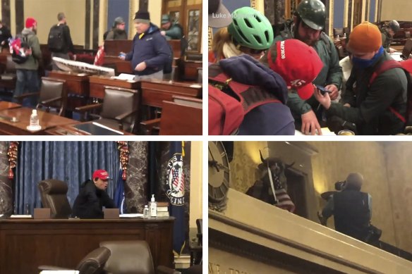 Veteran war correspondent Luke Mogelson followed the Capitol rioters inside the building and documented the chaos.