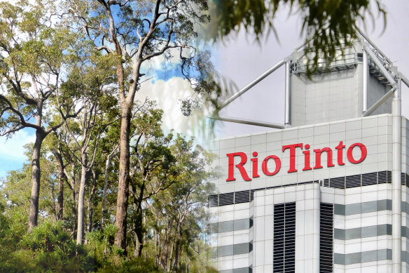 Rio Tinto reported a 33 per cent slump in first-half profit.