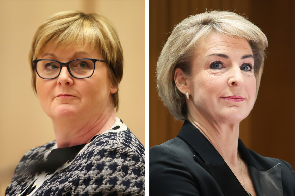 Linda Reynolds and Michaelia Cash both backed a One Nation motion condemning the use of medical treatment for transgender children.