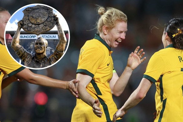 What more could Clare Polkinghorne possibly do to merit a statue outside of Suncorp Stadium?