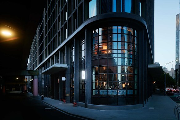 Hannah St Hotel has been compared to Manhattan’s famed triangular Flatiron Building.