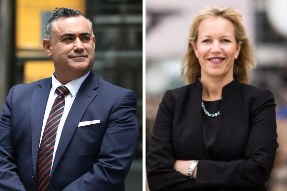 Former deputy premier John Barilaro and Kimberley Cole were both shortlisted candidates.